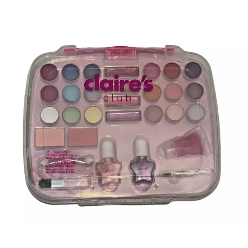 Claire’s Claire's Club Make-Up Kit Eyeshadow Lip Gloss Blush Nail