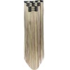 Hair Extensions Brown Blonde Clip in Hair Extensions Synthetic Long