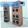 jojofuny 4pcs Shockproof Speaker Spring Pads Dampening Feet for HiFi