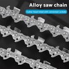 2PCS Pro Chainsaw Chains 62DL 325 063 Semi Chisel Suitable