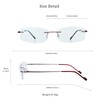 LifeArt Blue Light Blocking Computer Reading Glasses, Men’s and Women’s