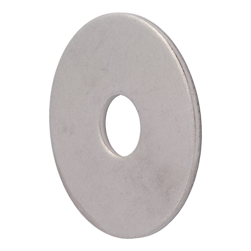 3/8" Stainless Fender Washer (25 Pack), 1-1/4" Outside Diameter, 18-8