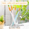 WANGTA Toothbrush 4pcs, Twice as Wide as Regular Brush Head,
