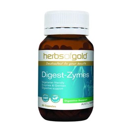 Herbs of Gold Digest Zymes 60 Capsules
