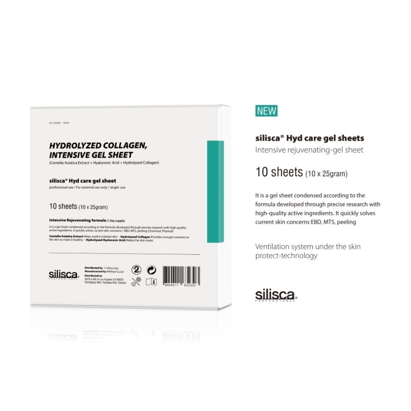 Silisca Heidicare Gel Sheet 25g 10 sheets Sensitive skin soothing