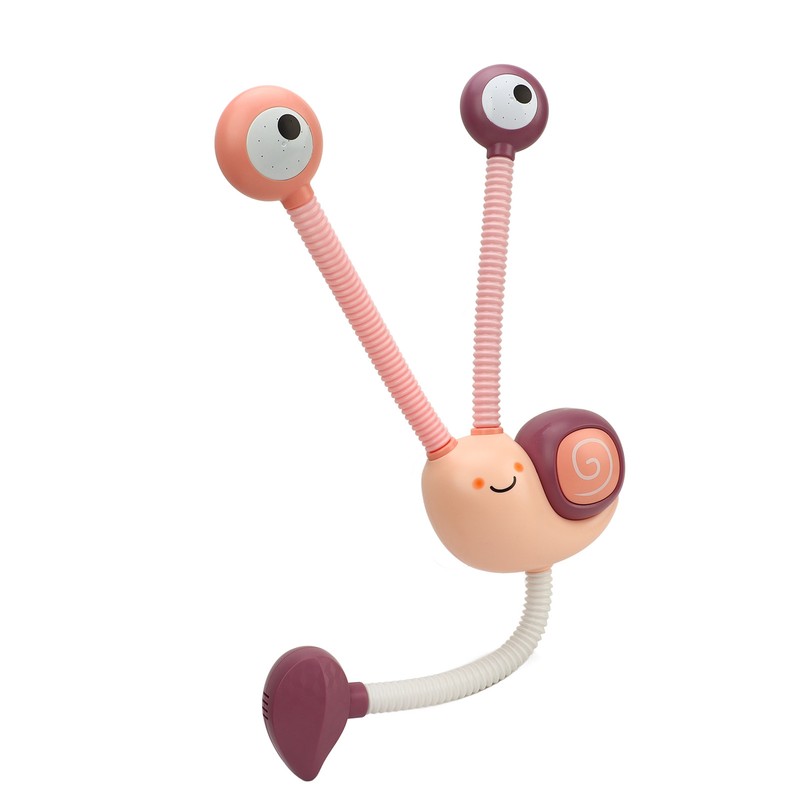 Baby Bath Shower Head Double Sprinkler Bathtub Tub Snail Shaped