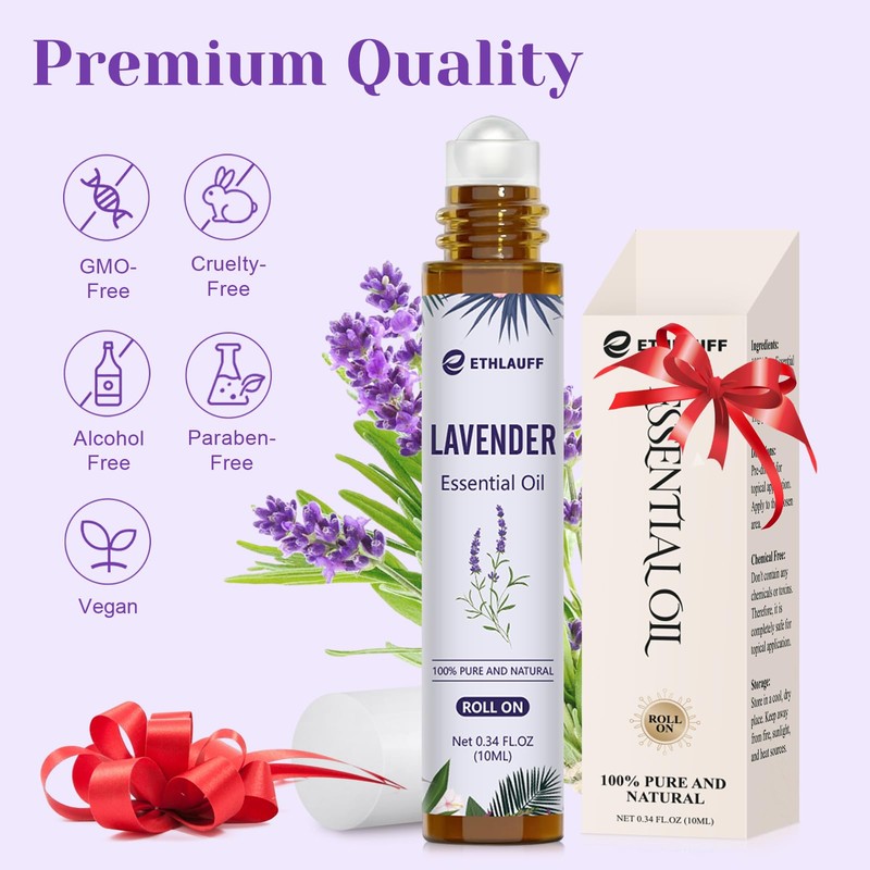 Lavender Essential Oil Roll On, Lavender Touch Essential Oil -