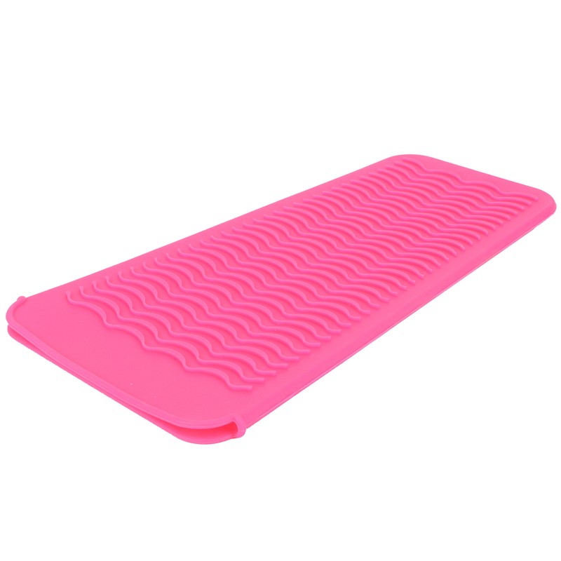 3Pcs Silicone Insulation Cover Heat Resistant Pouch for Hair Straightener