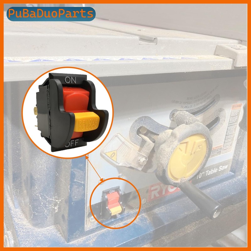 SW7B On-Off Toggle Switch 2 Prong, Replacement for Delta Table