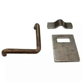Hardware Store 3 1/2" Gate Latch with Bracket &Door Keeper Cold Rolled Weld On Bracket