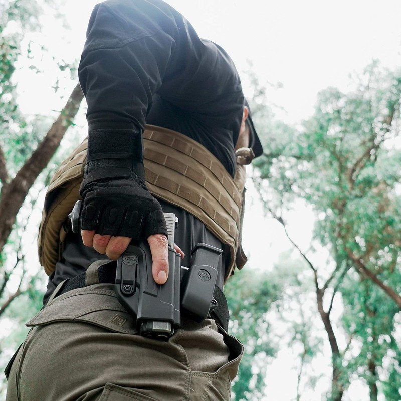 Orpaz CZ P07 Holsters, Right-Hand Modular OWB Holster (Level I