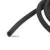 5mm/0.2in Black Cord Protector Self Wrapping Wire Loom High Temperature