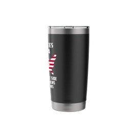 Divided States of America Patriotic Children's Safety Women Stainless Steel Insulated Tumbler