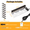Z Zeben 7 Inch Retaining Wall Lights [ 8 Pack