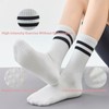 GLENMEARL Pilates Socks with Grips for Women, 3 Pairs Yoga