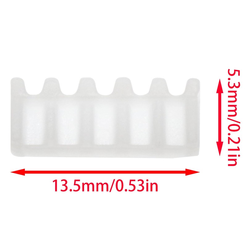 VAKTOK 16PCS Gear Comb for Vertical Blind Vertical Curtain Repair