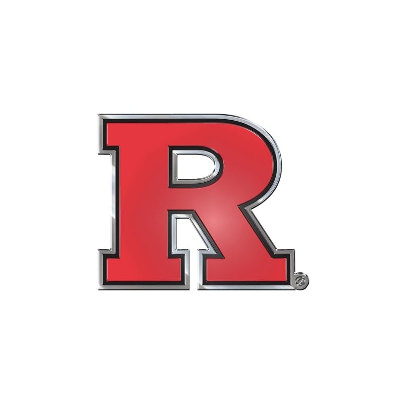 Fanmats 60579: Rutgers Scarlett Knights Heavy Duty Aluminum Embossed Color