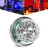 Partsam 1Pcs Dual Revolution 17LED Watermelon Light for Semi Truck,