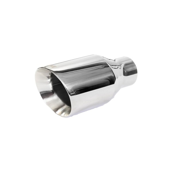 NETAMI 2.25 inch Inlet NT-2407 Double Wall Chrome Polished Stainless