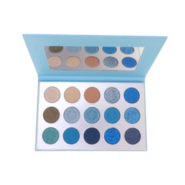 Beaupretty 15 Sombra De Ojos Azul Sombra De Ojos Brillante Paleta De Sombra De Ojos Desnuda Paletas De Sombra De Ojos Para Mujeres Maquillaje Sombra De Ojos Sombra De Ojos Mate Sombra De