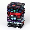 Pet Dog Cat Blanket Ultra Soft Cozy Fleece Paw Print