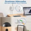 Glückluz Regleta Multicontacto, Conector Multiple con 8 Enchufes de CA