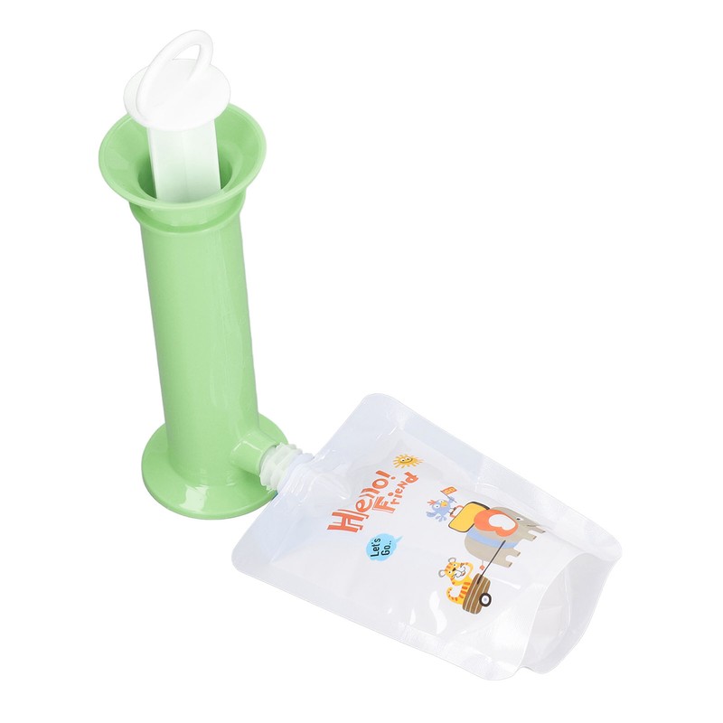 Toddler Reusable Fruit Puree Squeeze Filler Professional Ergonomic Baby Food