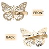 Healvian Pack of 12 Butterfly Hair Pins Metal Butterfly Hair