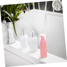 Ipetboom 10pcs Slim Compact Soap Dispenser Foaming Pump Bottle Shower Foams Pump Bottles Soap Dispenser