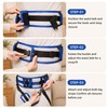 Gait Transfer Belt with Detachable Leg Straps