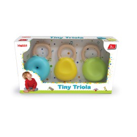 Halilit Triola Baby Musical Sensory Gift Set. Quality Pastel Coloured Musical Instrument Shakers for Babies Toddlers and Children. BPA Free 3 months +