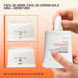Tónico para Crecimiento del Cabello con Aplicador de Cepillo – Uso Diario