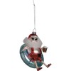 Primitives by Kathy Glass Ornament - Santa Floaty