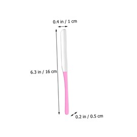 Mikinona Makeup Palette Stick Stainless Steel Mixing Tool Foundation Makeup Spatula Long Handle Cosmetics Palette