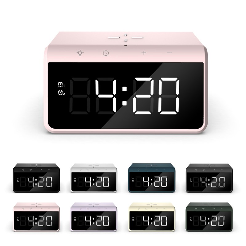 Caliber Wecker mit Ladestation - Wecker Digital mit Wake Up