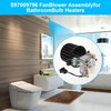 RMSPO S97009796 Bathroom Fan Motor Blower Assembly for Broan Nutone
