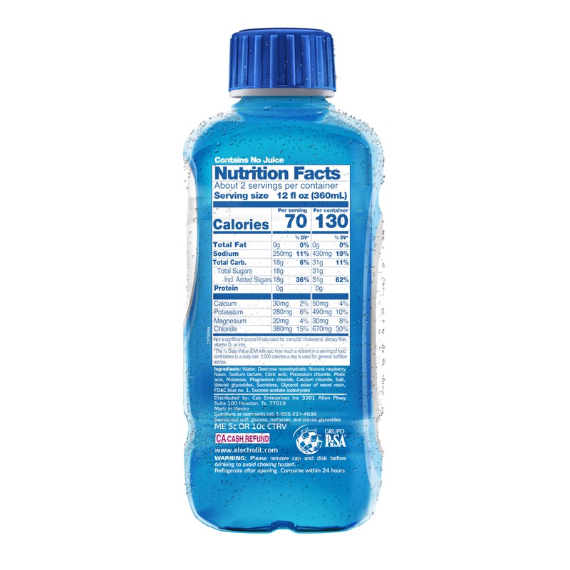 Electrolit 12 Pack (Blue Raspberry)