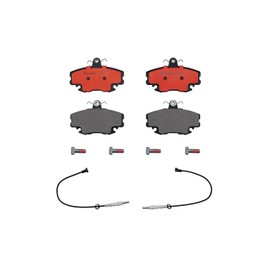 Brembo Balata (NAO) P68008N Nissan Aprio 2008-2010, Platina 2002-2010, Renault Clio 2002-2010, Sandero 2010-2015, Stepway 2010-2015