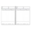 BookFactory Inventory Log Book/Small Business Inventory Tracker/Tracking Register - Wire-O,
