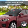 Senders Windscreen Cover, Car Windscreen Cover, Magnetic Fixing, Foldable Car