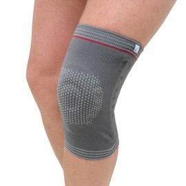 Medically Approved: Woven Stretch Elastic Knee Sleeve with Spiral Stays & Buttress - Supplied to NHS patients with Arthritis, Tendonitis, Mild Instability