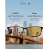 Firmoo Blue Light Filter Computer Glasses Without Visibility for Women/Men,