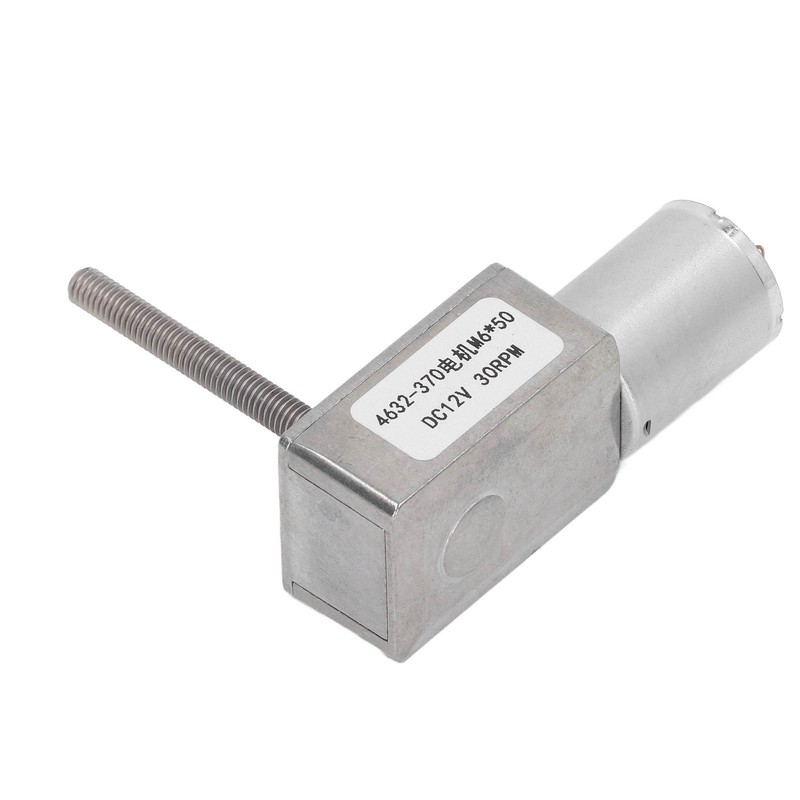 30RPM DC Geared Motor Self Locking Ability Great Adaptation Worm