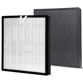 Vital 100S Filter Compatible with LEVOIT Vital 100S Air Purifie-r, 3-in-1 Smart True HEPA, High-Efficiency Filter (White)