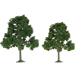 JTT Super Scenic Tree 3" to 4" HO Scale - 24 Pack , Green
