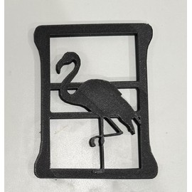 Flamingo Bird in 3D for Jeep Wrangler Led Version JK/JKU/JL Rear Tail Light Covers (2019-2024) Led Version - Love