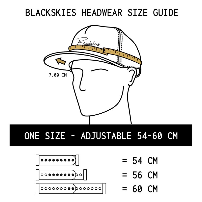 Blackskies Men's, Women's Baseball Cap, Snapback Cap, Suede -