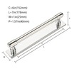 khtumeware 5 Pack 6 Inch（152 mm Center to Center Polished