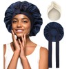 Coubeau Hair cap for the night, sleep cap, silk turban