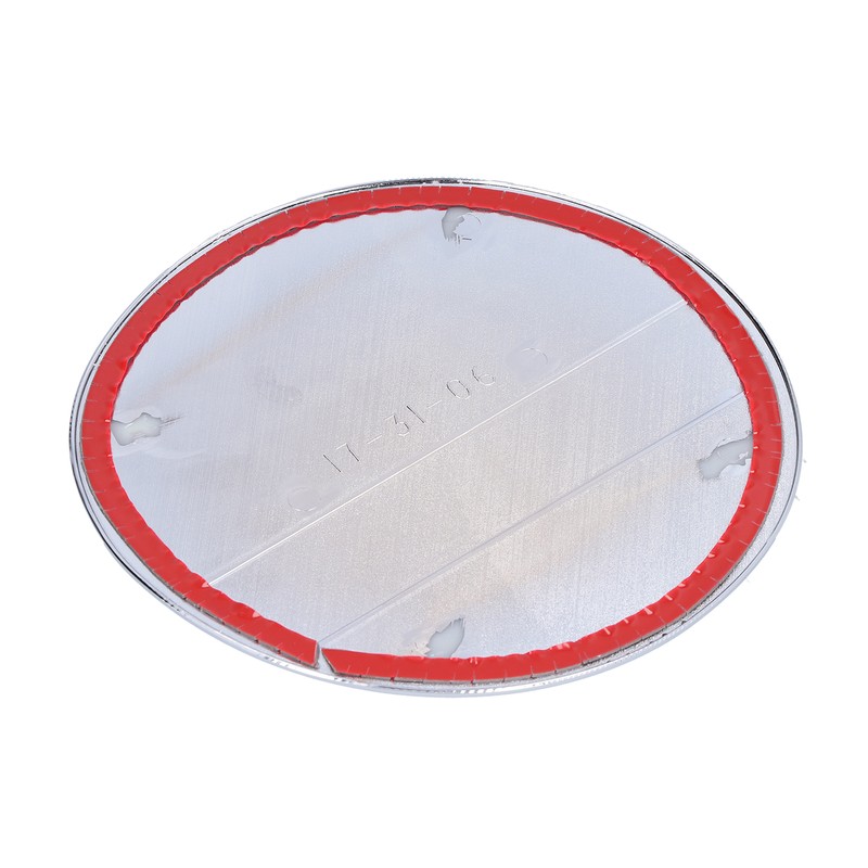 Fuel Tank Cover Trim Gas Cap Lid Chrome Decoration Replacement